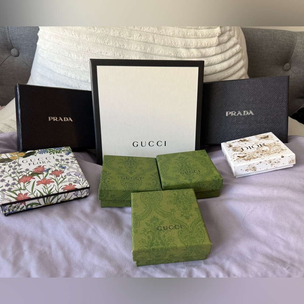 Gucci, Dior & Prada Gift Box Bundle